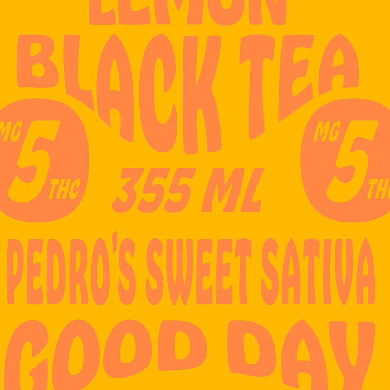 TeaPot.BigType.OrangeYellow.1250×1250